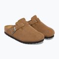 Šlepetės BIRKENSTOCK Boston Suede Leather dark tea 3
