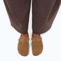 Šlepetės BIRKENSTOCK Boston Suede Leather dark tea 7