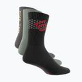 Kojinės adidas FIVE TEN Cushioned Crew Sock 3 poros black/silver green/charcoal 4