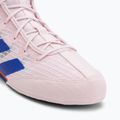 Bokso bateliai adidas Box Hog 4 almost pink/lucid blue/impact orange 7
