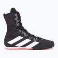 Bokso bateliai adidas Box Hog 4 core black/cloud white/pure ruby 2