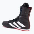 Bokso bateliai adidas Box Hog 4 core black/cloud white/pure ruby 3