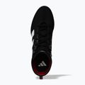 Bokso bateliai adidas Box Hog 4 core black/cloud white/pure ruby 7