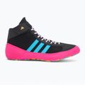 Bokso batai adidas HVC core black/signal cyan/yellow 2