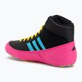 Bokso batai adidas Havoc core black/signal cyan/yellow 3