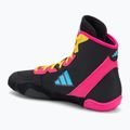 Bokso batai adidas Adizero black/signal cyan/shock pink 3