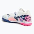 Futbolo batai PUMA Future 7 Match Vol. Up TT white/lumi blue/poison pink/fizzy melon/bluemazing 3