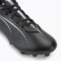 PUMA Ultra 5 Play FG/AG futbolo bateliai puma black/puma white 7