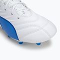 Vyriški futbolo batai PUMA King Pro FG/AG puma white/bluemazing/flat light grey/sunset glow 7