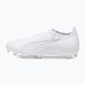 PUMA Ultra 5 Pro FG/AG futbolo bateliai puma white/puma white 9