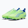 PUMA Ultra 5 Play FG/AG Jr fizzy apple/puma white vaikiški futbolo bateliai 10