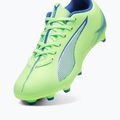 PUMA Ultra 5 Play FG/AG Jr fizzy apple/puma white vaikiški futbolo bateliai 11