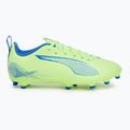 PUMA Ultra 5 Play FG/AG Jr fizzy apple/puma white vaikiški futbolo bateliai 2