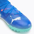Vaikiški futbolo batai PUMA Future 7 Match TT + Mid Jr bluemazing/puma white/electric peppermint 7