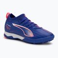 Vaikiški futbolo batai PUMA Ultra 5 Match TT + Mid Jr lapis lazuli/puma white/sunset glow