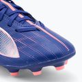 PUMA Ultra 5 Play FG/AG Jr vaikų futbolo bateliai lapis lazuli/puma white/sunset glow 7