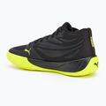 Vyriški krepšinio batai PUMA Court Pro puma black/electric lime 3