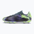 Futbolo batai PUMA Future 7 Play FG/AG grey skies/elektro purple 9