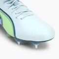 Vyriški futbolo batai PUMA King Ultimate MxSG frosted dew/fizzy apple 7