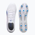 Futbolo batai PUMA King Match FG/AG puma white/bluemazing/flat light grey/sunset glow 11