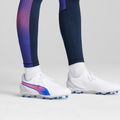 Futbolo batai PUMA King Match FG/AG puma white/bluemazing/flat light grey/sunset glow 14