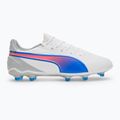 Futbolo batai PUMA King Match FG/AG puma white/bluemazing/flat light grey/sunset glow 2