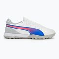 Futbolo batai PUMA King Match TT puma white/bluemazing/flat light grey/sunset glow 2