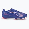 PUMA Ultra 5 Play FG/AG lapis lazuli/puma white/sunset gloe futbolo bateliai 2
