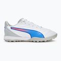 Futbolo batai PUMA King Pro TT puma white/bluemazing/flat light grey/sunset glow 2