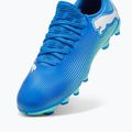 Vaikiški futbolo batai PUMA Future 7 Play FG/AG Jr hyperlink blue/mint/puma white 5