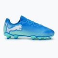 Vaikiški futbolo batai PUMA Future 7 Play FG/AG Jr hyperlink blue/mint/puma white 2