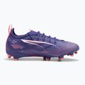 PUMA Ultra 5 Pro FG/AG Jr vaikų futbolo bateliai lapis lazuli/puma white/sunset glow 10