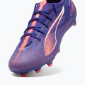 PUMA Ultra 5 Pro FG/AG Jr vaikų futbolo bateliai lapis lazuli/puma white/sunset glow 12
