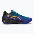 Vyriški krepšinio batai PUMA All-Pro Nitro Crowd Craze lapis lazuli/cold green/puma black 2