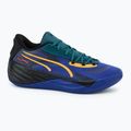 Vyriški krepšinio batai PUMA All-Pro Nitro Crowd Craze lapis lazuli/cold green/puma black 2