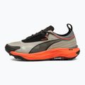 Vyriški bėgimo bateliai PUMA Voyage Nitro 3 Tech desert dust/flame flicker 9