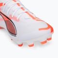 Vyriški futbolo bateliai PUMA Ultra 5 Match+ FG/AG puma white/puma black/glowing red 7