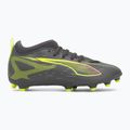 Vaikiški futbolo batai PUMA Ultra 5 Match FG/AG Jr matte aged silver/yellow alert/puma aged silver 2