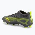 Vaikiški futbolo batai PUMA Ultra 5 Match FG/AG Jr matte aged silver/yellow alert/puma aged silver 3