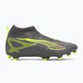 Vaikiški futbolo bateliai PUMA Ultra 5 Match+ LL FG/AG Jr matte aged silver/yellow alert/puma aged silver 2