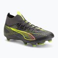 Vyriški futbolo bateliai PUMA Ultra 5 Match+ FG/AG matte aged silver/yellow alert/puma aged silver