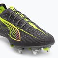 Vyriški futbolo batai PUMA Ultra 5 Ultimate MxSG matte aged silver/yellow alert/sun struck 7