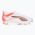 Vaikiški futbolo batai PUMA Ultra 5 Match FG/AG Jr puma white/puma black/glowing red 2