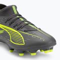 Vyriški futbolo bateliai PUMA Ultra 5 Play+ FG/AG matte aged silver/yellow alert/puma aged silver 7