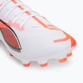 Vyriški futbolo batai PUMA Ultra 5 Match FG/AG puma white/puma black/glowing red 7