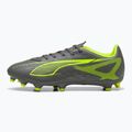 Futbolo batai PUMA Ultra 5 Play FG/AG matte aged silver/yellow alert/puma aged silver