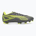 Futbolo batai PUMA Ultra 5 Play FG/AG matte aged silver/yellow alert/puma aged silver 2