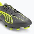 Futbolo batai PUMA Ultra 5 Play FG/AG matte aged silver/yellow alert/puma aged silver 7