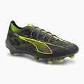 Vyriški futbolo batai PUMA Ultra 5 Ultimate FG matte aged silver/yellow alert/sun struck