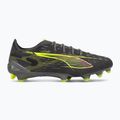 Vyriški futbolo batai PUMA Ultra 5 Ultimate FG matte aged silver/yellow alert/sun struck 3